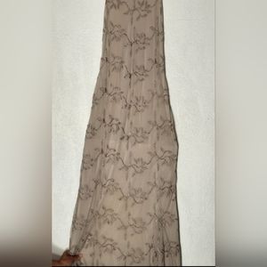 Custom hand beaded evening dress